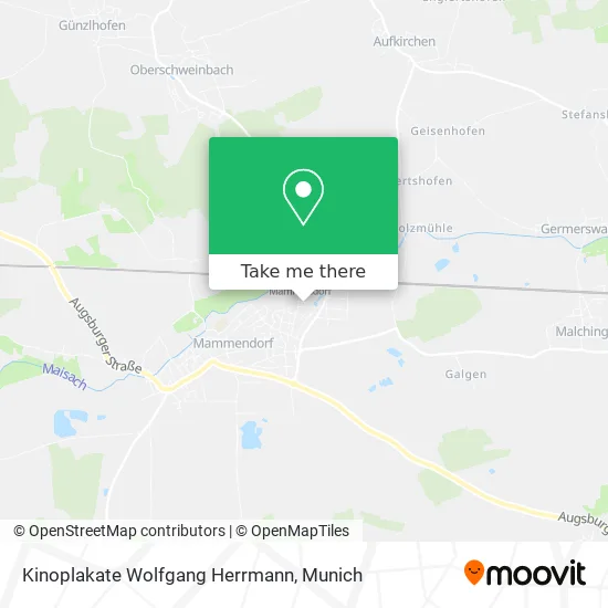 Карта Kinoplakate Wolfgang Herrmann