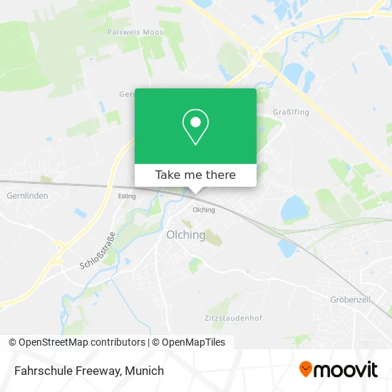 Карта Fahrschule Freeway