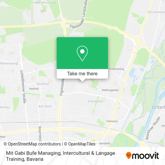 Карта Mit Gabi Bufe Managing, Intercultural & Langage Training