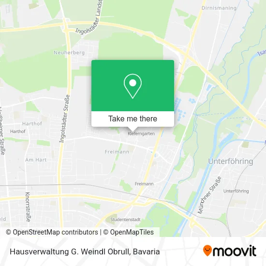 Карта Hausverwaltung G. Weindl Obrull