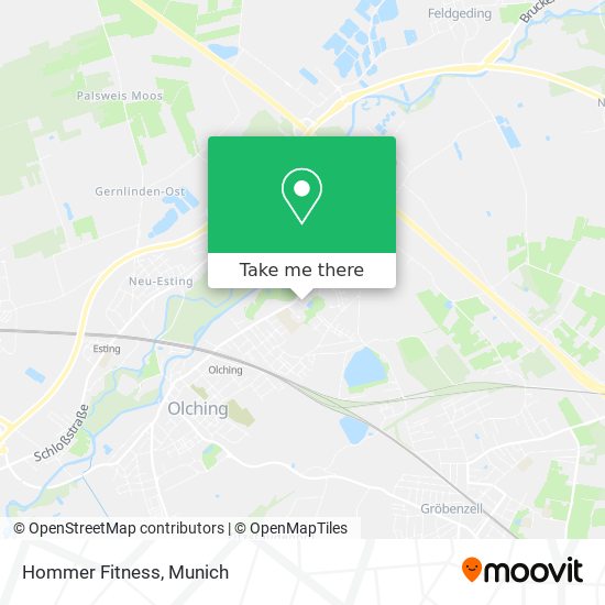 Hommer Fitness map