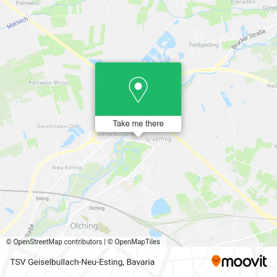 Карта TSV Geiselbullach-Neu-Esting