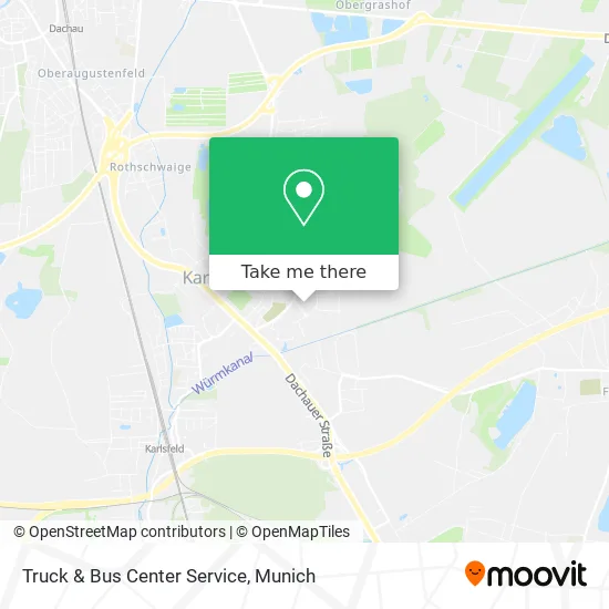 Карта Truck & Bus Center Service