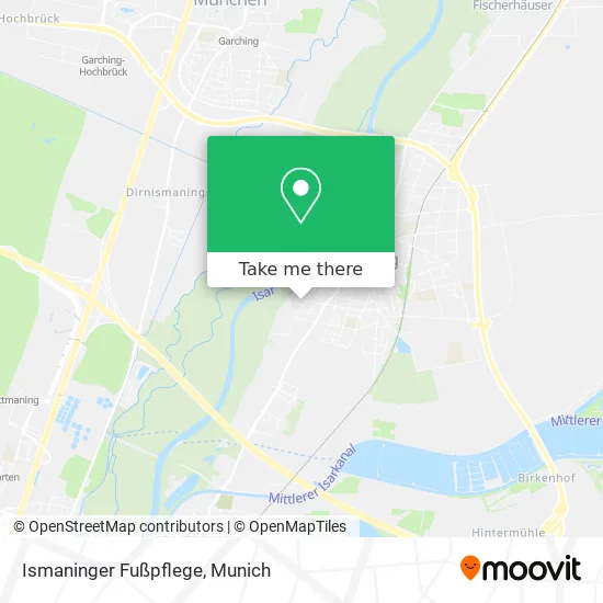 Карта Ismaninger Fußpflege