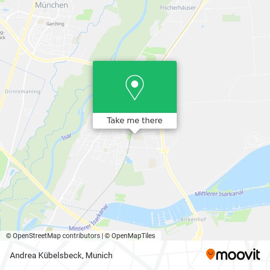 Andrea Kübelsbeck map