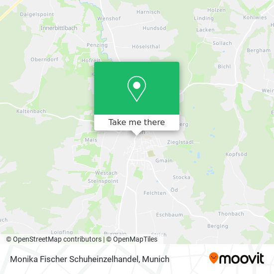 Monika Fischer Schuheinzelhandel map