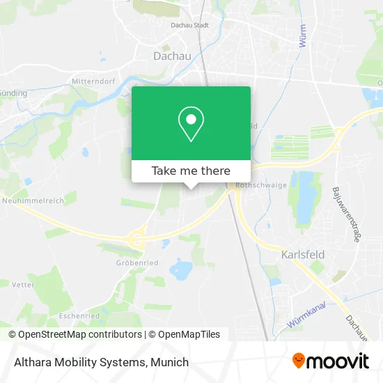 Карта Althara Mobility Systems