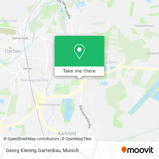 Карта Georg Kiening Gartenbau