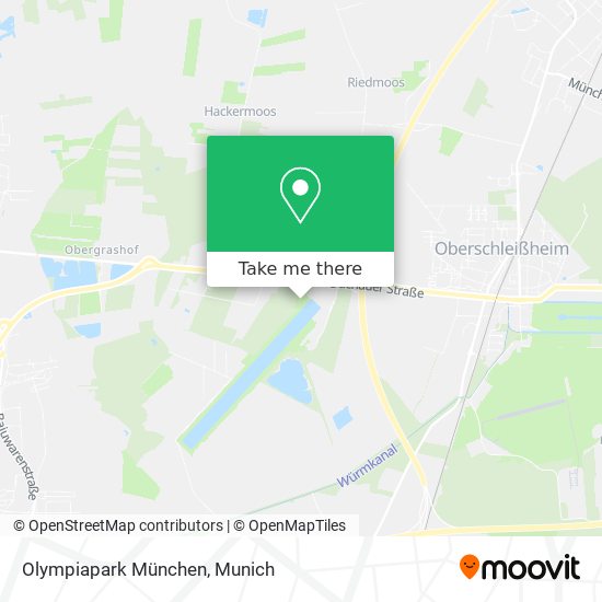 Olympiapark München map