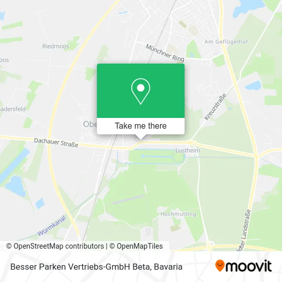 Карта Besser Parken Vertriebs-GmbH Beta