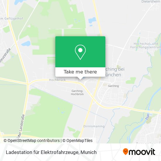 Ladestation für Elektrofahrzeuge map