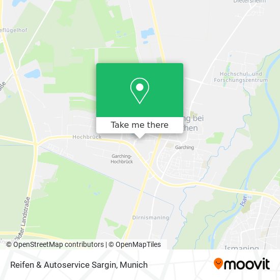 Карта Reifen & Autoservice Sargin