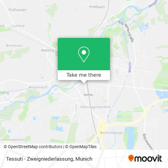Tessuti - Zweigniederlassung map