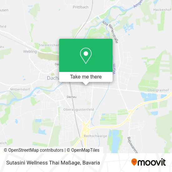 Карта Sutasini Wellness Thai Maßage