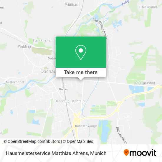 Карта Hausmeisterservice Matthias Ahrens