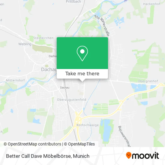 Карта Better Call Dave Möbelbörse