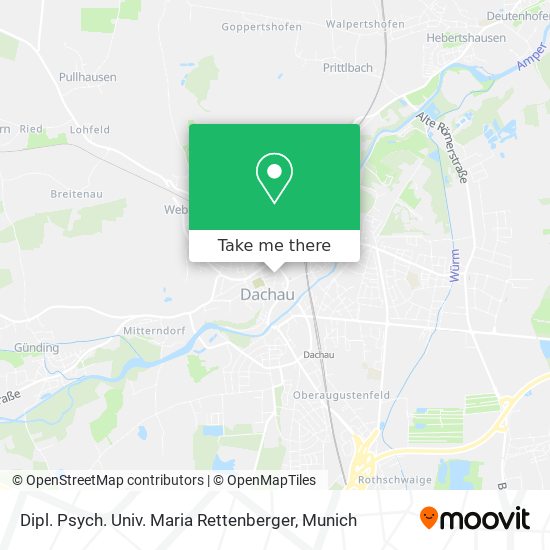 Dipl. Psych. Univ. Maria Rettenberger map