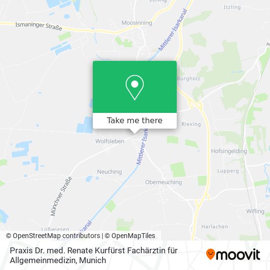 Praxis Dr. med. Renate Kurfürst Fachärztin für Allgemeinmedizin map