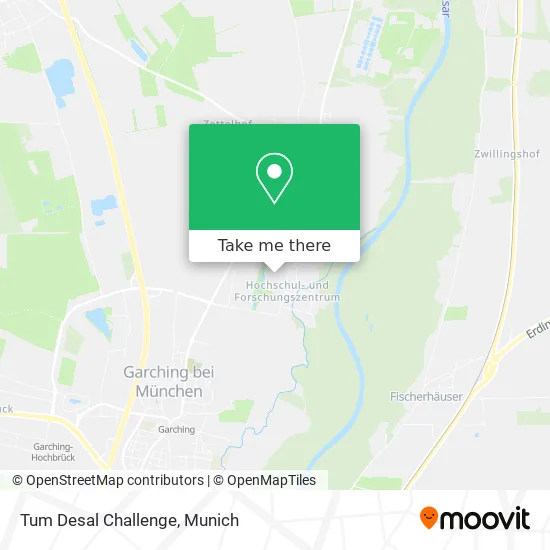 Карта Tum Desal Challenge