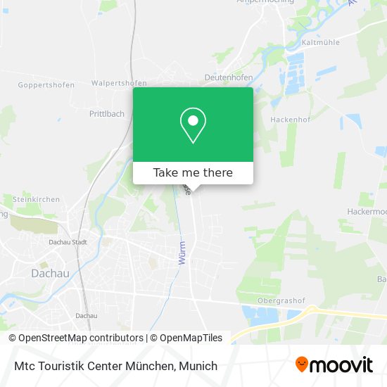 Mtc Touristik Center München map