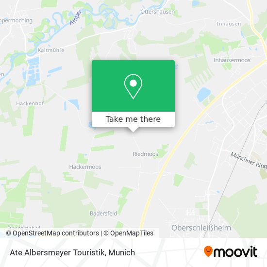 Ate Albersmeyer Touristik map