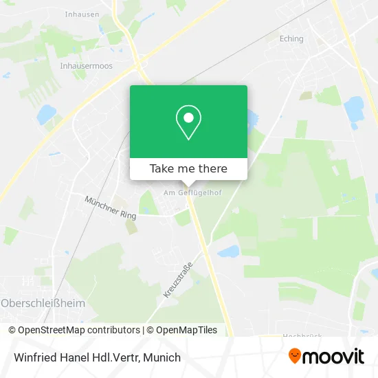 Карта Winfried Hanel Hdl.Vertr