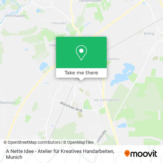 A Nette Idee - Atelier für Kreatives Handarbeiten map