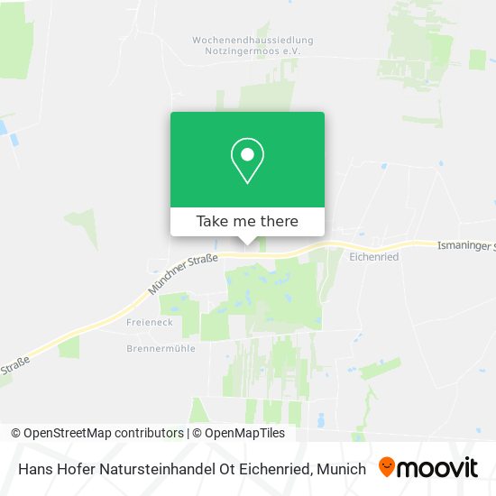 Hans Hofer Natursteinhandel Ot Eichenried map