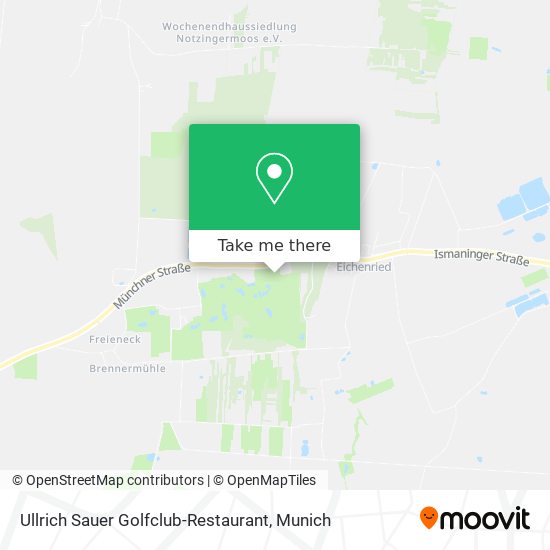 Ullrich Sauer Golfclub-Restaurant map