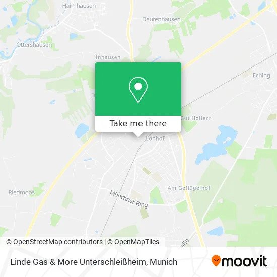 Карта Linde Gas & More Unterschleißheim