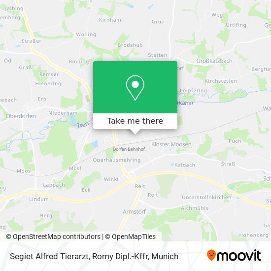 Segiet Alfred Tierarzt, Romy Dipl.-Kffr map
