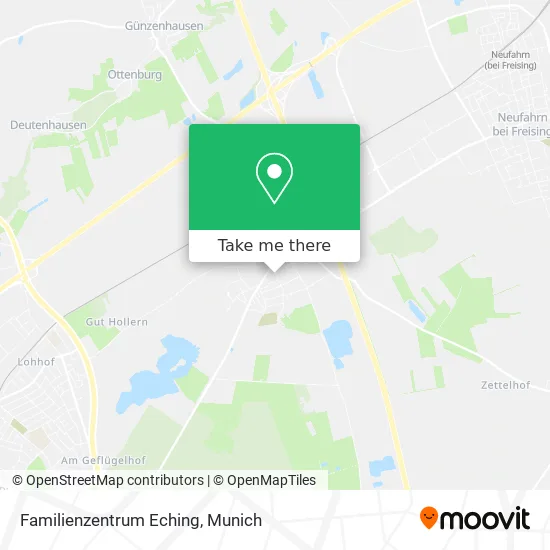 Карта Familienzentrum Eching