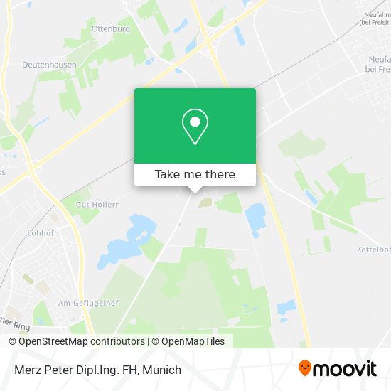Merz Peter Dipl.Ing. FH map