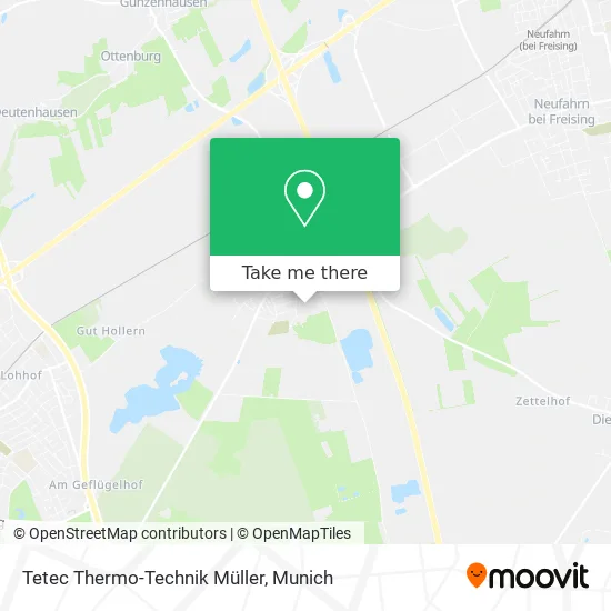 Карта Tetec Thermo-Technik Müller