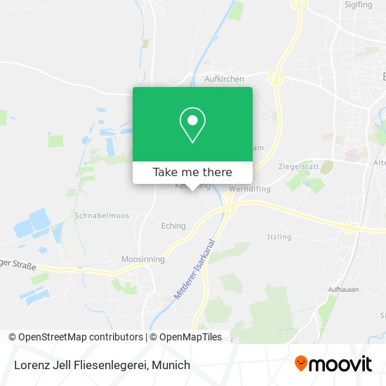 Lorenz Jell Fliesenlegerei map