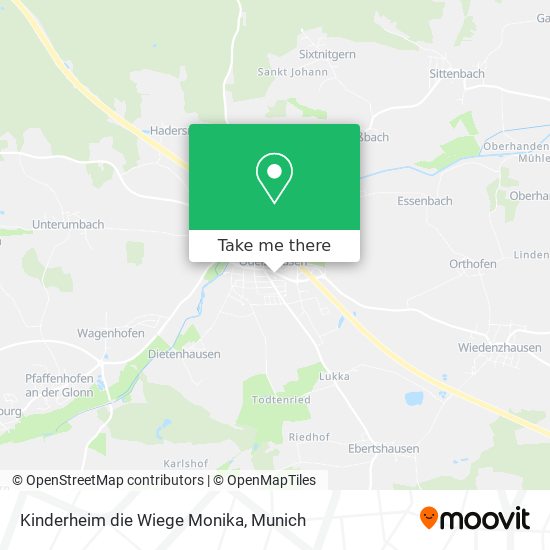 Kinderheim die Wiege Monika map