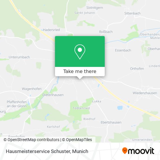 Карта Hausmeisterservice Schuster