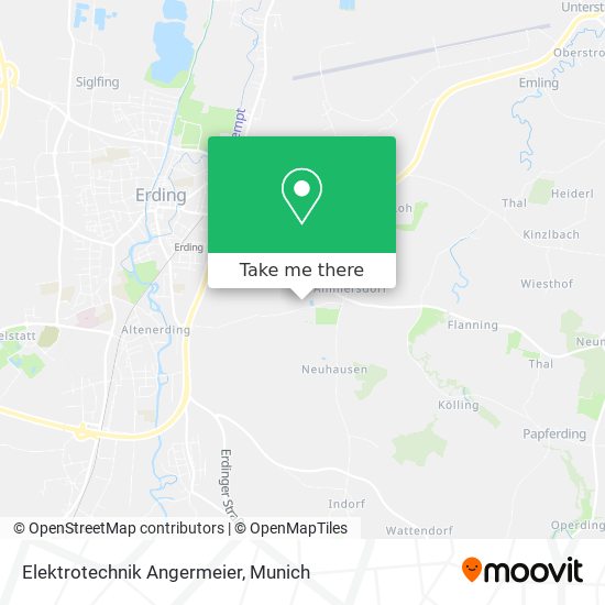 Elektrotechnik Angermeier map
