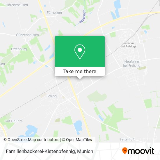 Familienbäckerei-Kistenpfennig map