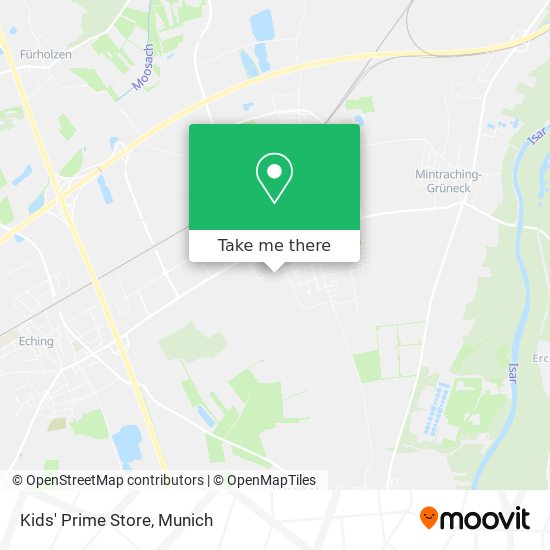 Kids' Prime Store map