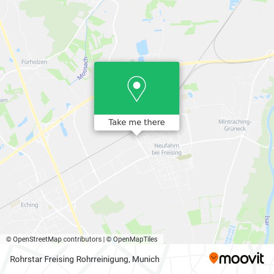 Rohrstar Freising Rohrreinigung map