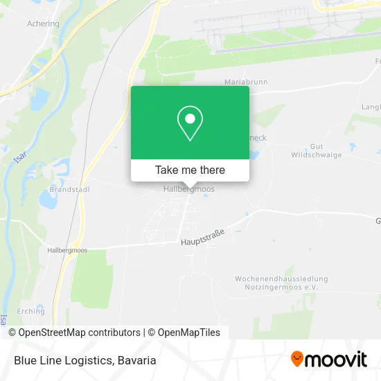 Карта Blue Line Logistics