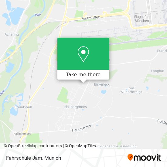 Fahrschule Jam map