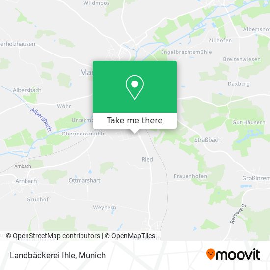Landbäckerei Ihle map