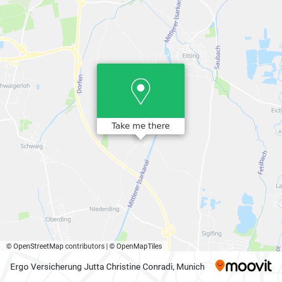 Ergo Versicherung Jutta Christine Conradi map