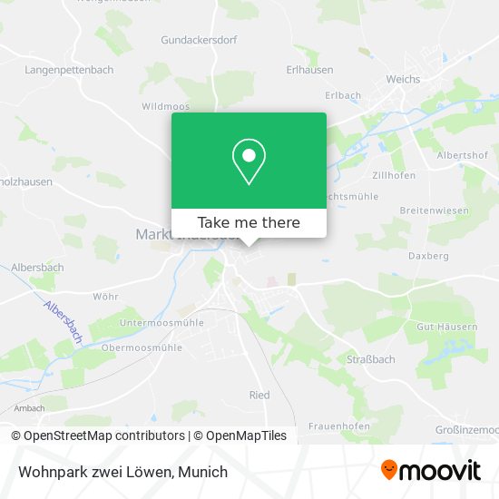 Wohnpark zwei Löwen map