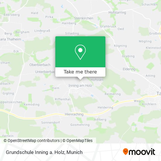 Grundschule Inning a. Holz map