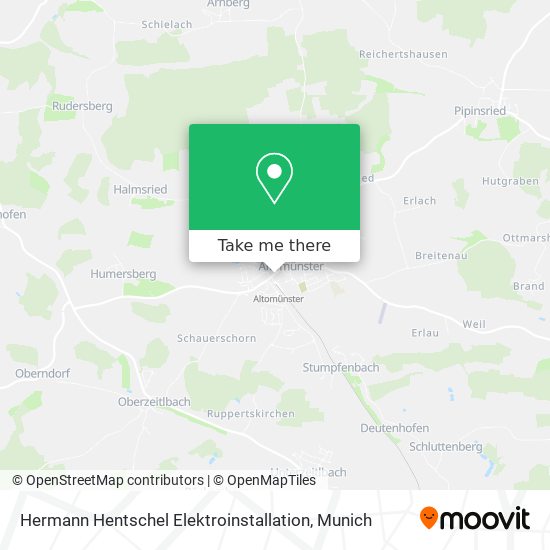 Hermann Hentschel Elektroinstallation map