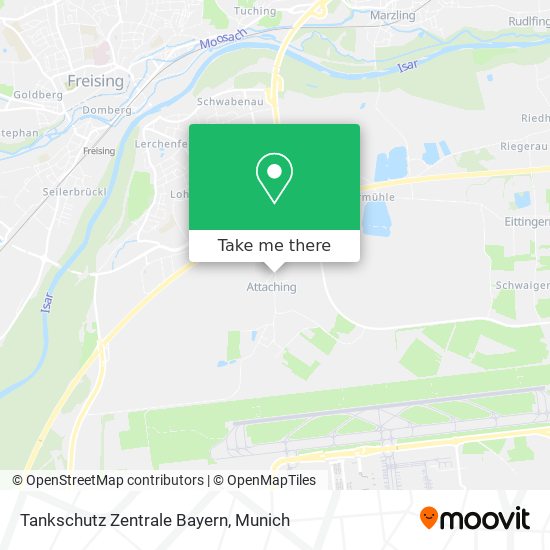 Tankschutz Zentrale Bayern map