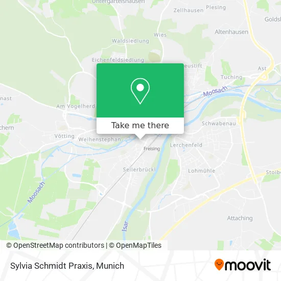 Карта Sylvia Schmidt Praxis